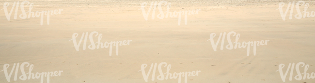smooth sandy beach