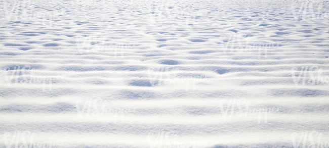 snowy field