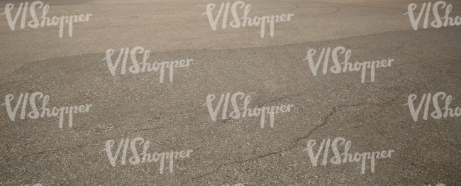 asphalt ground with some cracks