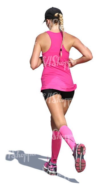 woman running