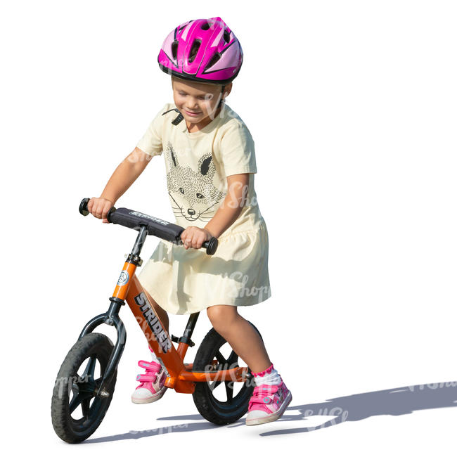 girl riding a likeabike