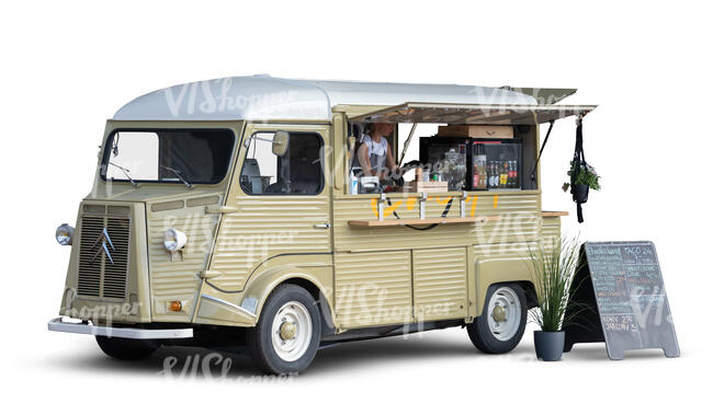 cut out food truck