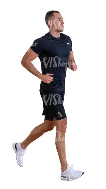 cut out sportsman running