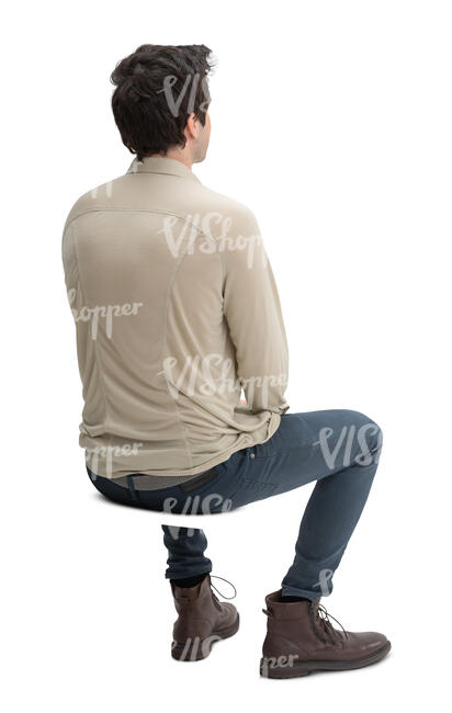 man sitting