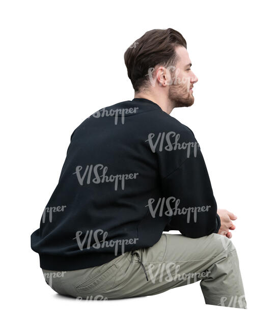 man sitting