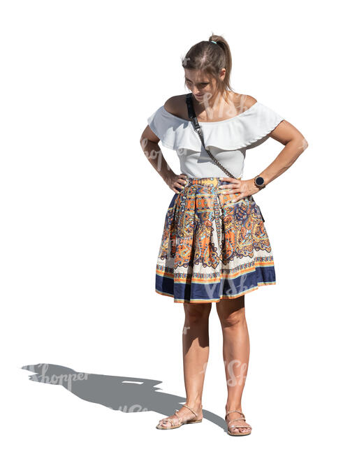 woman standing