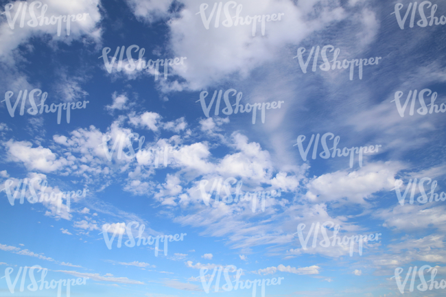 blue sky texture with white clouds