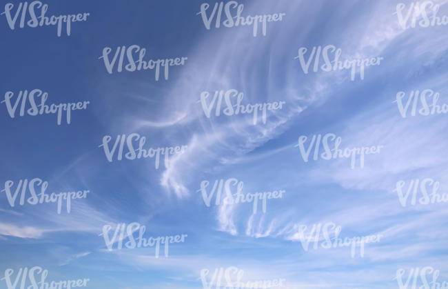 daytime sky with interesting cirrus clouds