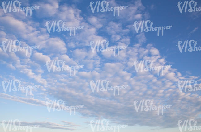 daytime sky with many fluffy clouds