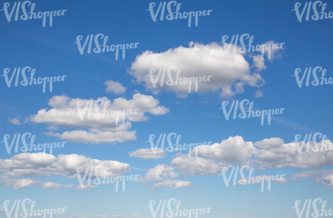 daytime sky with regular white clouds