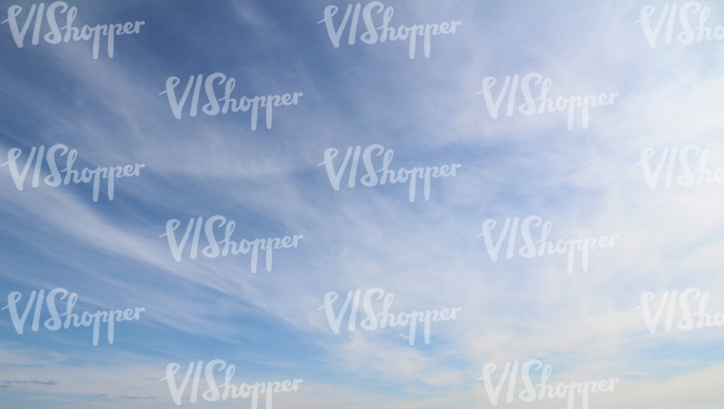 daytime sky covered with cirrus clouds