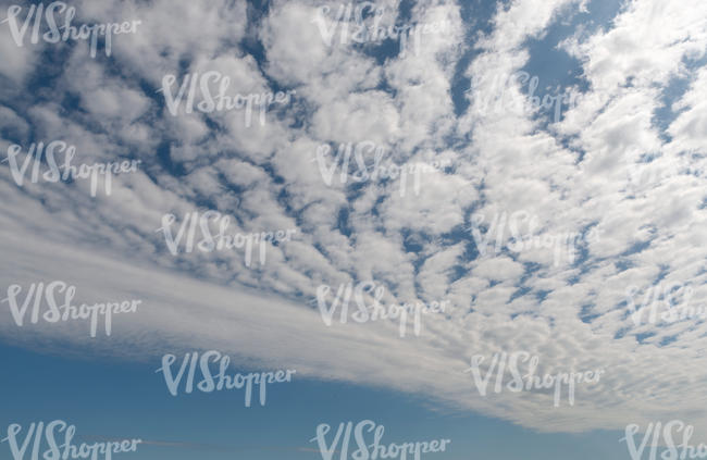 sky with a peculiar clouds