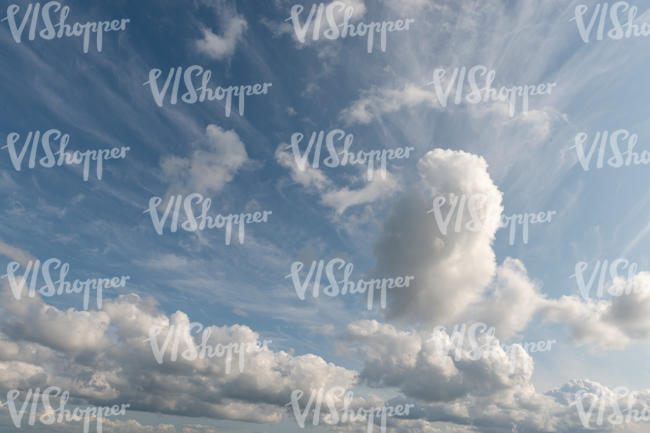 daytime sky with different clouds