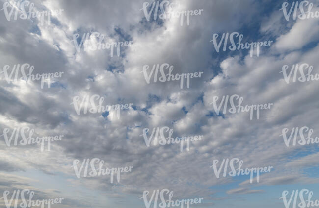 daytime sky covered with many white clouds