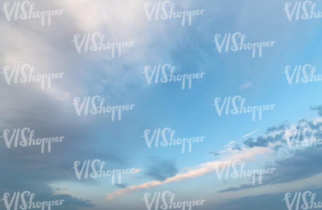 sky with pinkish clouds