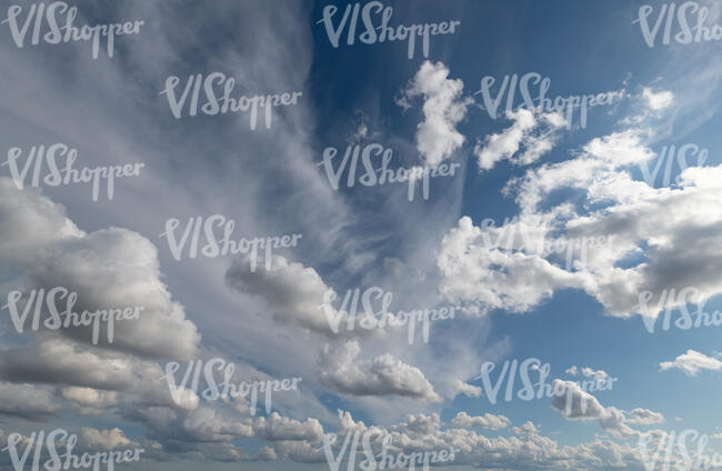 daytime sky with different clouds