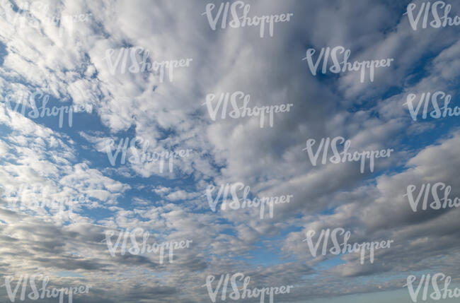 sky covered densely with clouds