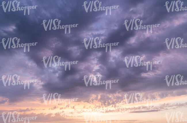 purple sunset