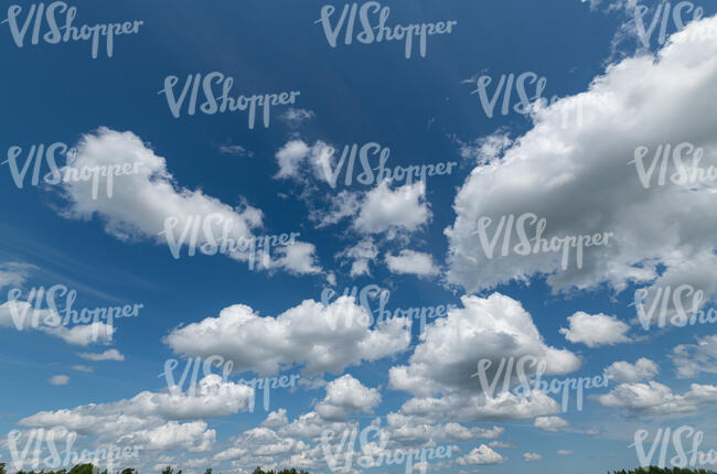 partly cloudy daytime sky