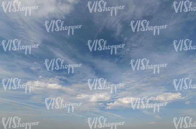 daytime sky with thin clouds