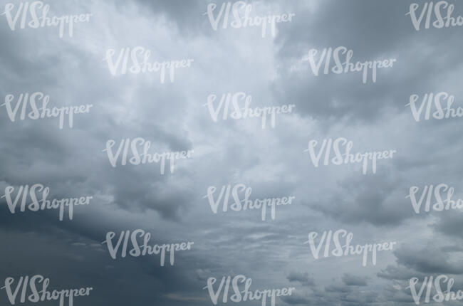 overcast grey sky