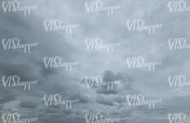 grey cloudy sky