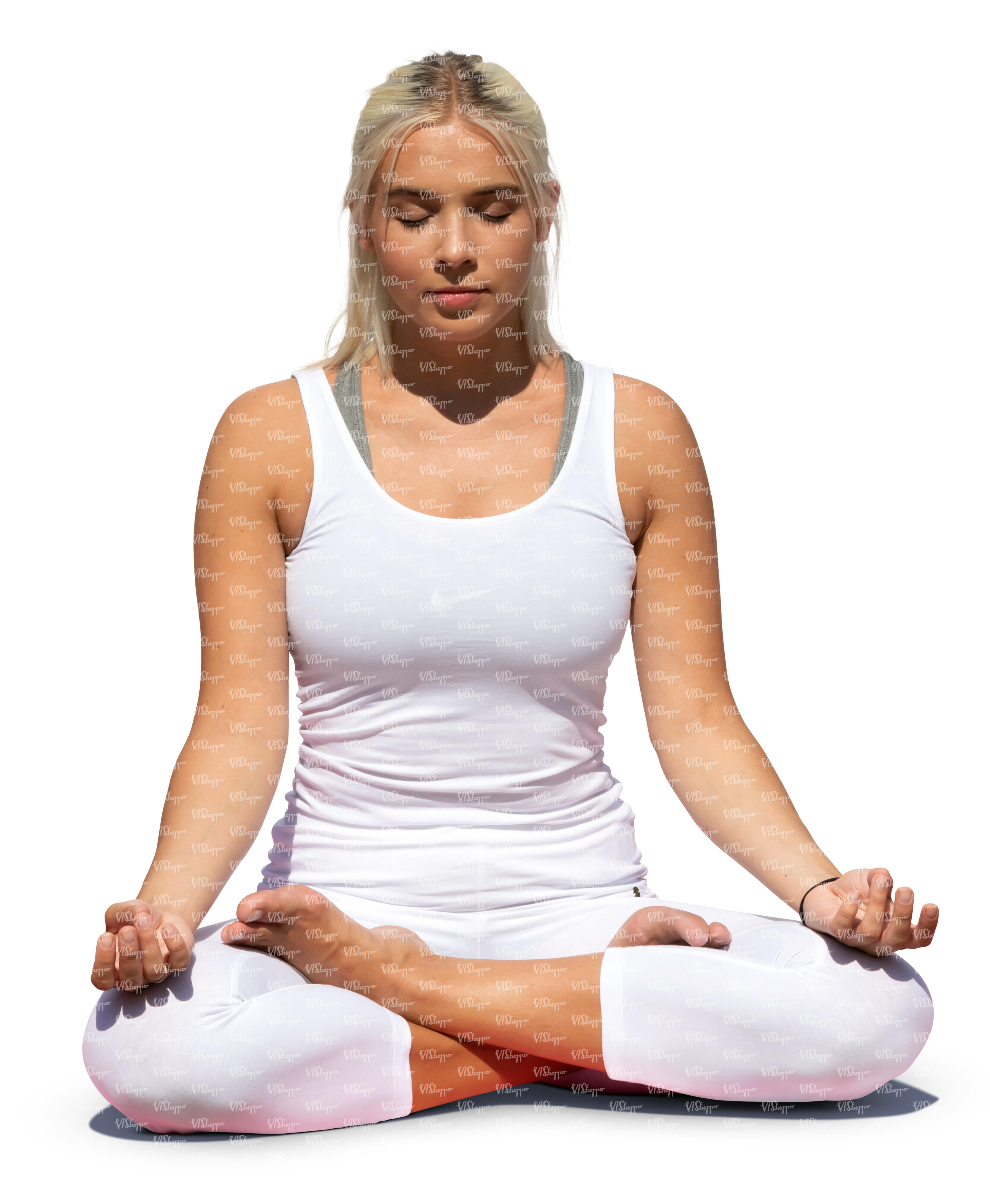 Yoga Pose Sitting Position