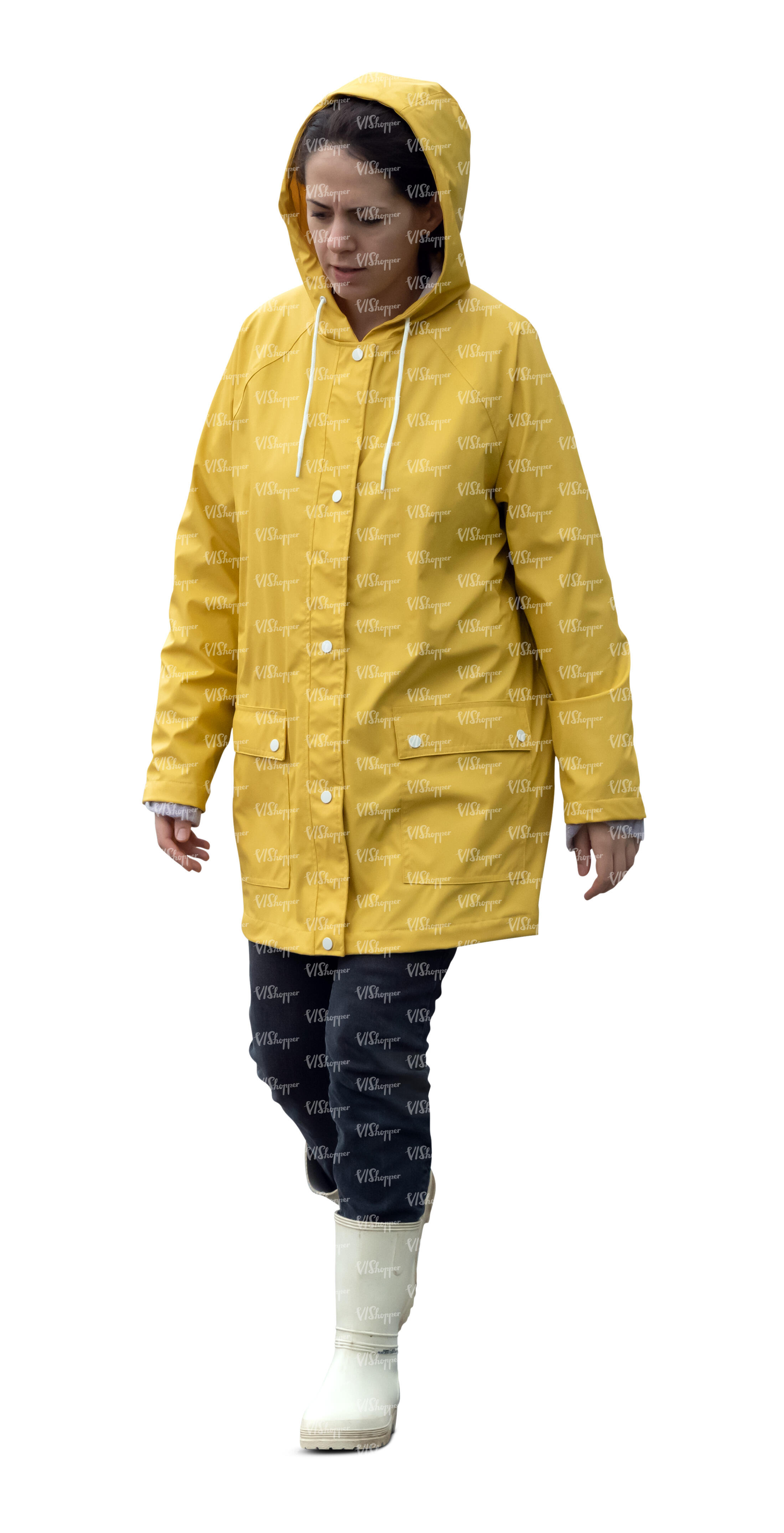 Walking raincoat sales