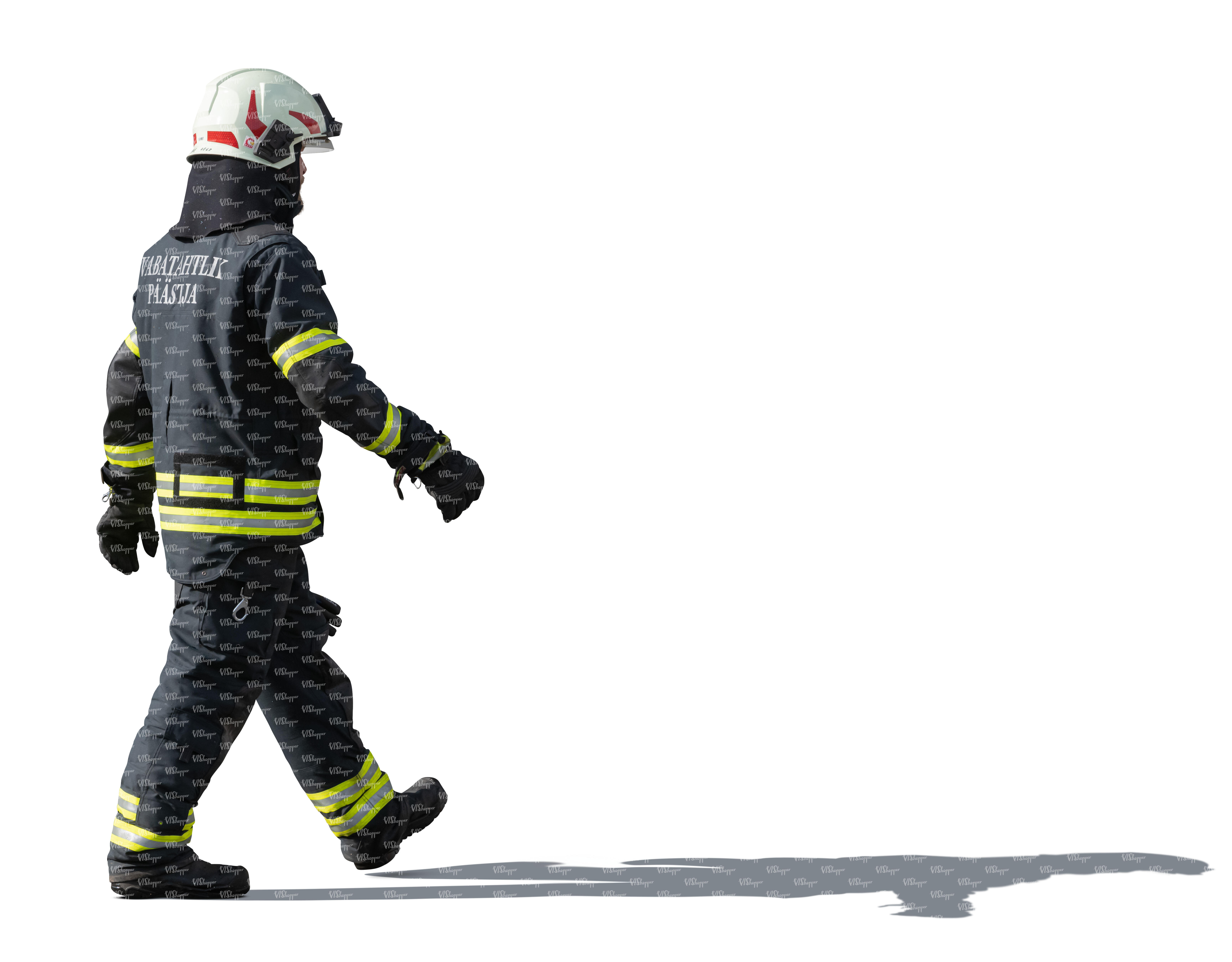 Firefighter Walking VIShopper